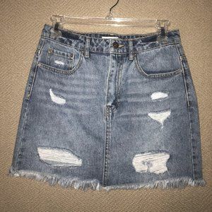 Jean Mini Skirt